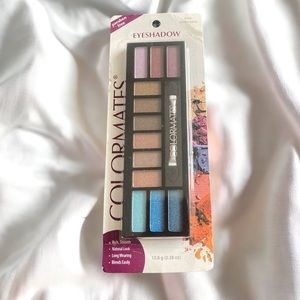 Colormates Eyeshadow Glitter Shimmer Palette Garden Party 8109, NIB